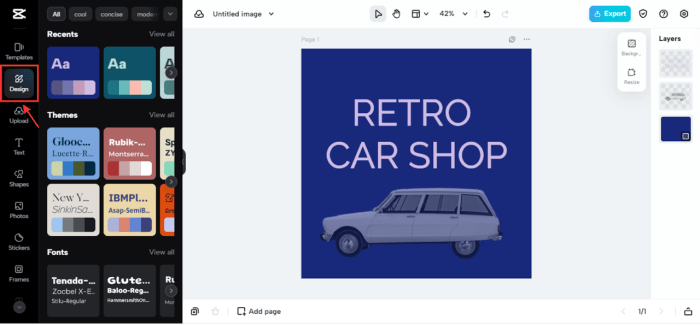Customize an Attractive Logo for Car Shop in Three Steps for Free